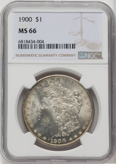 1900  US Morgan Silver Dollar $1 - NGC MS 66 [V-HA-518609022]