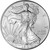 2010 American Silver Eagle 1 oz $1 - 1 Roll - Twenty 20 BU Coins in Mint Tube [10-ASE-BU(20)]