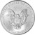 2008 American Silver Eagle 1 oz $1 - 1 Roll - Twenty 20 BU Coins in Mint Tube [08-ASE-BU(20)]
