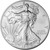 2012 American Silver Eagle 1 oz $1 - 1 Roll - Twenty 20 BU Coins in Mint Tube [12-ASE-BU(20)]