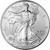 2005 American Silver Eagle 1 oz $1 - 1 Roll - Twenty 20 BU Coins in Mint Tube [05-ASE-BU(20)]