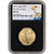 2024 American Gold Eagle 1/2 oz $25 - NGC MS70 First Day Issue Grade 70 Black [24-AGE-25-N-MS70-FDI-BE70-BK]