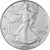 2024 (W) American Silver Eagle - NGC MS70 Early Releases Star Label Black Core [24-(W)-ASE-N-MS70-ER-WP-NSL-BK]