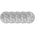 FIVE (5) 1 oz Silver Round - Sunshine Minting Mercury  .999 Fine  [SILVER-Rnd-1oz-SMI-MERC(5)]