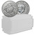 2024 Niue Silver Hawksbill Turtle 2 oz $5 - BU - 10 Coins in Mint Tube [24-NU-TURTLE-2oz-BU(10)]