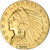 US Gold $5 Indian Head Half Eagle - NGC MS64 - Random Date and Label [X-USG-IND-5-N-MS64-XLABEL]