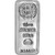 TWO (2) 10 oz. Nadir Metal Rafineri Refinery Silver Bar - 999.9 Fine [SILVER-Bar-10oz-NMR(2)]