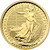 2022 Great Britain Gold Britannia £25 - 1/4 oz - BU - 25 Coin Mint Tube [22-BRIT-G25-BU(25)]