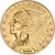 US Gold $2.50 Indian Head Quarter Eagle - NGC MS65 - Random Date and Label [X-USG-IND-2.5-N-MS65-XLABEL]