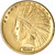 US Gold $10 Indian Head Eagle - XF Condition - Random Date [X-USG-IND-10-XF]