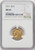 1911 US Gold $2.50 Indian Head Quarter Eagle - NGC MS 62 [V-HA-766128002]