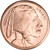 5 oz Golden State Mint Copper Round Buffalo .999 Fine Tube of 20 [COPPER-Rnd-5oz-GSM-BUFF(20)]