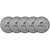 FIVE (5) 1 oz Silver Round - Asahi Lunar Snake Design .999 Fine [SILVER-Rnd-1oz-ASAHI-Snake(5)]