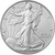 2025 American Silver Eagle 1 oz $1 - BU - Five 5 Coins [25-ASE-BU(5)]