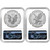 2021 American Silver Eagle Reverse Proof 2 Coin Set - NGC PF70 Early Releases [21-ASE-2SET-N-PF70-ER-BE70]