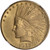 US Gold $10 Indian Head Eagle - NGC MS62 - Random Date [X-USG-IND-10-N-MS62-NSL]