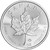 2022 Canada Silver Maple Leaf - 1 oz - $5 - 4 Rolls - 100 Coins in 4 Mint Tubes [22-CML-S5-BU(100)]
