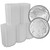 100 1 oz. SilverTowne Silver Round Buffalo Design 999 Fine  5 Tubes of 20 [SILVER-Rnd-1oz-ST-BUF(100)]