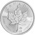 2022 Canada Silver Maple Leaf - 1 oz - $5 - 1 Roll - Twenty-five 25 BU Coins [22-CML-S5-BU(25)]