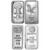 10 oz Silver Bar - Random Brand - Cast Secondary Market - .999 Fine [SILVER-Bar-10oz-RANDOM-Cast]