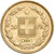 Swiss Gold 20 Francs .1867 oz - Confoederatio - AU - Random Date [X-CH-G20FRANC-CONFED-AU]