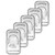 FIVE 1 oz. SilverTowne Silver Bar - Buffalo Design - 999 Fine [SILVER-Bar-1oz-ST-BUFF(5)]