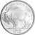 1 oz. Golden State Mint Silver Round Buffalo Design .999 Fine Sealed Box of 500 [SILVER-Rnd-1oz-GSM-BUFF(500)]
