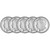 FIVE (5) 1 oz. Highland Mint Silver Round Morgan Dollar Design .999 Fine [SILVER-Rnd-1oz-HM-MOR(5)]