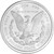 1 oz. Golden State Mint Silver Round Morgan Design .999 Fine Tube of 20 [SILVER-Rnd-1oz-GSM-MOR(20)]