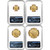 2022 American Gold Eagle 4-pc Year Set - NGC MS70 Early Releases [22-AGE-SET-N-MS70-ER-NSL]