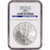 2008 American Silver Eagle - NGC MS69 - Early Releases [08-ASE-N-MS69-ER]
