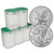 2023 American Silver Eagle 1 oz $1 5 Rolls 100 BU Coins in 5 Mint Tubes [23-ASE-BU(100)]
