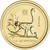 2004 Australia Gold Lunar Series I Year of the Monkey 1/2 oz $50 - BU [04-MONKEY-G50-BU]