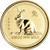 1999 Australia Gold Lunar Series I Year of the Rabbit 1/10 oz $15 - BU [99-RABBIT-G15-BU]