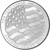 FIVE (5) 1 oz. Golden State Mint Silver Round Eagle Design .999 Fine [SILVER-Rnd-1oz-GSM-EAG(5)]