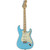 1 oz PAMP Suisse Silver Fender Stratocaster Daphne Blue Guitar in Gift Box [SILVER-OTH-PAMP-1oz-FENDER-Str-BLUE]