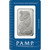 1 oz Silver Bar - PAMP Suisse - Fortuna - .999 Fine in Assay [SILVER-Bar-1oz-PAMP-Fortuna]