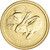 2011 P Australia Gold Lunar Series II Year of the Rabbit 1/20 oz $5 - BU [11-P-RABBIT-G5-BU]