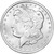 TEN (10) 1 oz Silver Round CNT Morgan Design .9999 Fine [SILVER-Rnd-1oz-CNT-MOR(10)]