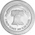 TWENTY (20) 1 oz Silver Round SilverTowne Liberty Bell Stackable .999 [SILVER-Rnd-1oz-AMARK-BELL(20)]