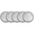FIVE (5) 1 oz Silver Round SilverTowne Buffalo Stackable .999 [SILVER-Rnd-1oz-AMARK-BUFF-STK(5)]