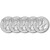 Great Britain Silver Britannia £2 - 1 oz - BU - Five 5 Coins - Random Date [X-GB-BRIT-S2-BU(5)]
