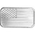 FIVE 1 oz. SilverTowne Silver Bar - American Flag Design - 999 Fine [SILVER-Bar-1oz-ST-FLAG(5)]
