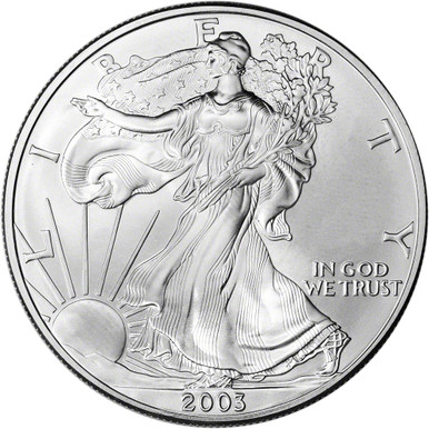 2003 American Silver Eagle 1 oz $1 - BU [03-ASE-BU]