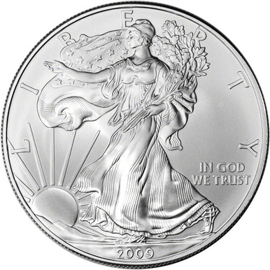 2009 American Silver Eagle 1 oz $1 - BU [09-ASE-BU]