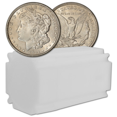 1921 US Morgan Silver Dollar - Roll of 20 coins - AU [21-ROLL-MORGAN-AU]