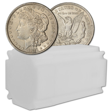 1921 US Morgan Silver Dollar - Roll of 20 coins - VG [21-ROLL-MORGAN-VG]