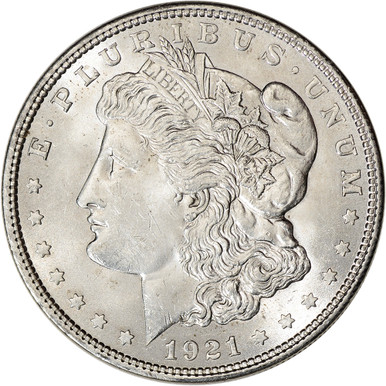 1921 US Morgan Silver Dollar $1 - BU [21-MORGAN-BU]