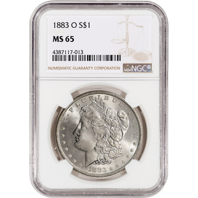 1883 MS65 モーガン MORGAN-83-O-N-MS65-NSL__18301.