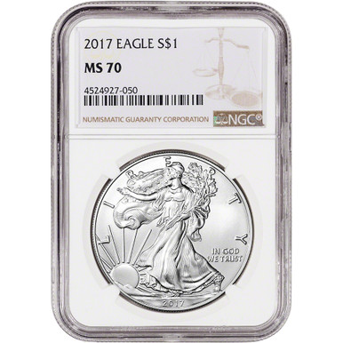 2017 American Silver Eagle - NGC MS70 [17-ASE-N-MS70-NSL